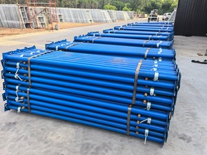 Étai métallique réglable galvanisé pour échafaudage, étais de coffrage, vérins de construction modernes, poteaux de soutènement télescopiques - Product Image 2