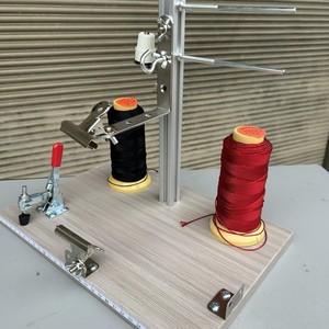 Multi Functional Braiding Frame For Rope Jewelry Making With Adjustable <b>Clamp</b> And Spool Holder Craft Tool - Product Image 1