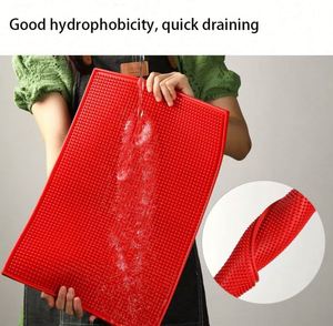 Tapis de bar en PVC souple personnalisé avec logo, antidérapant, en caoutchouc, pour éviter les déversements, cadeau promotionnel d'entreprise - Product Image 3