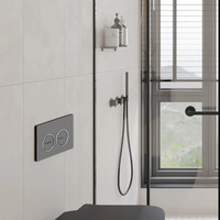 TUSSON Salle de bain Double chasse d'eau murale WC à chasse d'eau Réservoir d'eau caché Citerne dissimulée