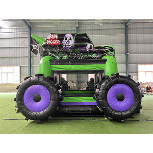 Structure gonflable <span class=keywords><strong>Monster</strong></span> Truck de haute qualité, structure gonflable Grave Digger - Product Image 1