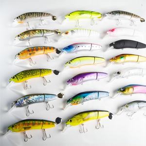 Leurre de manivelle en plastique ABS de vente directe d'usine pour le <span class=keywords><strong>sel</strong></span> et la pêche en eau douce <span class=keywords><strong>fou</strong></span> articulé - Product Image 5