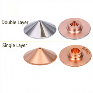 Buse <span class=keywords><strong>laser</strong></span> simple ou double qualifiée ALS, diamètre 28 mm 32 mm, pour découpeuse <span class=keywords><strong>laser</strong></span> à fibre Precitec WSX RayTools Lasermech <span class=keywords><strong>Amada</strong></span> - Product Image 2