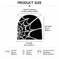 Bonnet en tricot d'hiver en acrylique personnalisé avec logo, réversible, jacquard graphique, pour marques indépendantes, vente en gros, streetwear, bonnet skullies