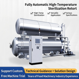 Autoclave de Esterilización Horizontal Personalizado para Alimentos, Procesamiento Profundo, Esterilización de Alimentos Cocidos Envasados al Vacío - Product Image 2