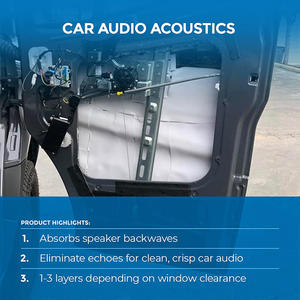 Paneles de Esponja EVA Hidrófoba, Aislamiento Acústico y Térmico, Espuma de Melamina para Automóviles, Lámina de Espuma de Melamina Acústica Reductora para Automóviles - Product Image 5