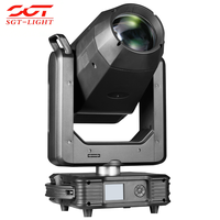 Projecteur LED SGT haute luminosité multifonction 750W, performance colorée IP20 24000LM CMY CTO, zoom linéaire 7-40, 4 pales, 2,8 pouces