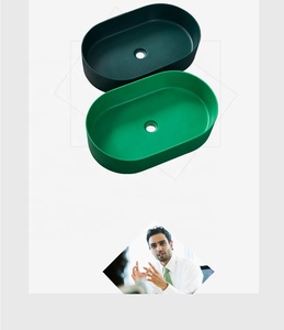 <span class=keywords><strong>Lavabo</strong></span> da <span class=keywords><strong>Bagno</strong></span> per Hotel in Superficie Solida Naturale di Grande Dimensione Forma Ovale Viola - Product Image 6