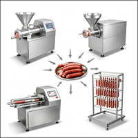 Ligne de production de saucisses à grande vitesse pour améliorer la capacité et l'efficacité de production