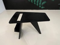 Mesa Auxiliar de Madera Sólida de Estilo Moderno de Mediados de Siglo, de Varias Capas, Venta al Por Mayor de Fábrica en Foshan