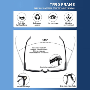 Gói Sản Xuất Sẵn Thời Trang Cho Nữ Kính Đọc Sách Kính Lọc Chặn Ánh Sáng Xanh Khung Thiết Kế Tia Uv - Product Image 3
