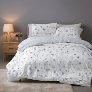 Bedruckte Bettbezüge von Burrito Blanco |   200TC Gewebt |   Blau |   Bettgröße 150-160cm |   (+Verfügbare Größen) - Product Image 6