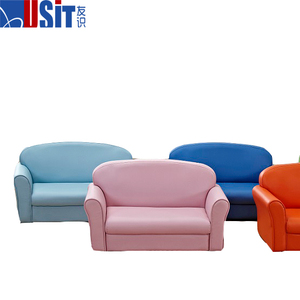 USIT Chỗ Ngồi UV-8299 Mini Kids Sofa Set 2 Chỗ Ngồi Trẻ Em Sofa Đồ Nội Thất 98X44X52 Cm Carton Đáng Yêu Bọt Pvc + Bọt + Ván Ép - Product Image 1
