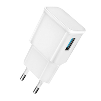 Taşınabilir 1 USB 5V Mobile duvar telefon şarj duvar şarj Combo USB-C kablo cep telefonları için