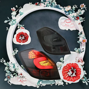 Nuove Luci Posteriori a LED Fumé per Skoda <span class=keywords><strong>Fabia</strong></span> <span class=keywords><strong>2008</strong></span>-2014 - Product Image 1