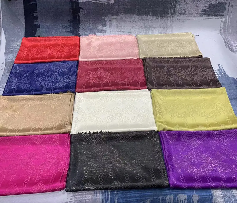 2022 new multi colors muslim hijab fashion malaysia arab head scarf arabic double sided lurex shawl wholesale