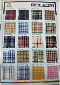 100% bông sợi nhuộm kiểm tra vải cho Đồng phục học sinh-Vật liệu dệt - Product Image 2