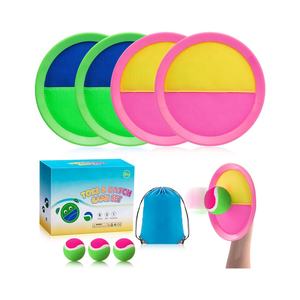 <span class=keywords><strong>Jeux</strong></span> de plein air avec 4 pagaies, 3 balles, ensemble de jouets de plage pour 3 4 5 6 7 <span class=keywords><strong>8</strong></span> <span class=keywords><strong>ans</strong></span> et plus, cadeaux d'<span class=keywords><strong>anniversaire</strong></span> de Pâques pour les enfants - Product Image 1