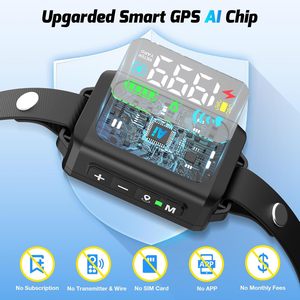Système de clôture sans fil GPS pour chien, collier électrique, portée réglable 99-5997 pieds, étanche, pour chiens de taille moyenne à grande - Product Image 3