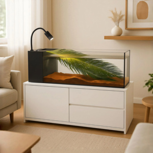 Acquario in Vetro con Filtro Laterale, Ordini all'Ingrosso Accettati per Partner Globali di Prodotti per Animali - Product Image 1