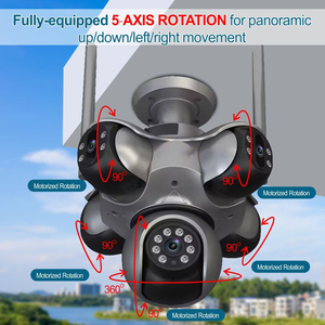 Cámara ShooCam WIFl 5 con 5 Lentes PTZ, <span class=keywords><strong>Sensor</strong></span> CMOS 8K, Detección <span class=keywords><strong>de</strong></span> <span class=keywords><strong>Movimiento</strong></span>, Alarma Sonora, Cámara Wifi - Product Image 2