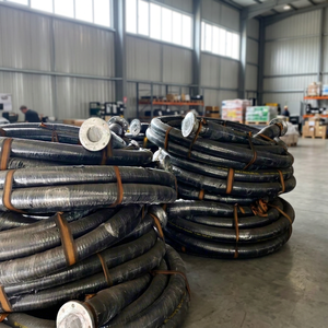 Oil <b>Hose</b> Heavy Duty Spiral Wire Reinforced Nitrile <b>Rubber</b> Industrial Grade Black Coiled <b>Hose</b> Bundles 20-30mm Wall Thickness for - Product Image 4