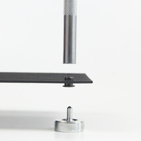 Kit d'outils de poinçonnage à œillets avec 50 rivets de 6 mm et 7 mm, finition gunmetal, pour accessoires de fabrication de pochettes Kydex DIY
