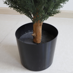 Árbol Artificial <span class=keywords><strong>de</strong></span> Cedro, Pino o Ciprés, Diseño Popular para Decoración, Planta Topiaria Artificial <span class=keywords><strong>de</strong></span> Buxus - Product Image 4
