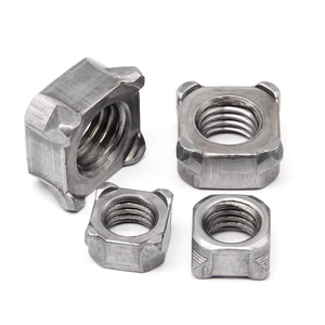 Tuercas de Soldadura Cuadradas de Acero al Carbono de Buena Calidad, DIN928 GB13680, Tuercas de Acero Inoxidable X 1.25, Suministro de Fábrica - Product Image 4