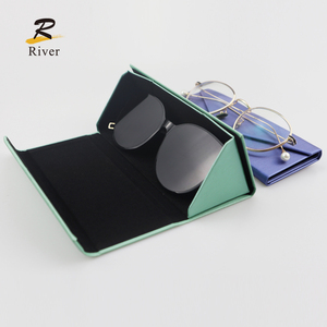 Nhà máy chuyên nghiệp kính ống kính quang học Pouch sáng tạo kính hộp rhc803 PU da Kính mát cảnh tượng trường hợp - Product Image 6