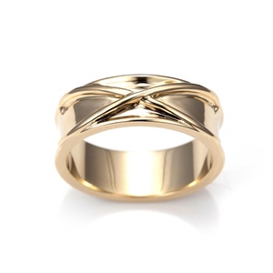 Anillo de Hombre de Oro Amarillo MSR-122010K, Joyería Personalizada - Product Image 1