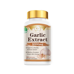 สารสกัดจากกระเทียมไร้กลิ่น 8000 มก. แบบซอฟต์เจล 200 เม็ด อาหารเสริมเสริมภูมิคุ้มกันและสารต้านอนุมูลอิสระ - Product Image 4