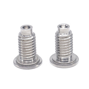 Fabricante Profesional OEM, Tornillos de Cabeza Plana de 90 mm, Longitud de 16 mm, Personalizados, Anodizados en Azul, Sistema Métrico de Alta Calidad - Product Image 2