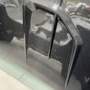 Kit Carrozzeria Allargata Stile M4 AD in Fibra di Carbonio per <span class=keywords><strong>BMW</strong></span> Serie 4 <span class=keywords><strong>G22</strong></span> G23 G26 - Paraurti, Cofano, Minigonne Laterali, Parafanghi, Diffusore Posteriore - Product Image 3