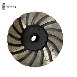 Disque de polissage diamanté abrasif pour granit et marbre, dureté moyenne, personnalisable OEM, support auto-agrippant - Product Image 5