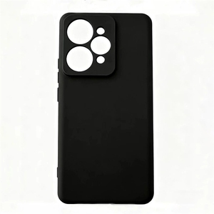 เคสโทรศัพท์มือถือซิลิโคน TPU แบบนิ่มสำหรับ <span class=keywords><strong>OPPO</strong></span> realme narzo 80 Pro <span class=keywords><strong>5G</strong></span> <span class=keywords><strong>OPPO</strong></span> Reno15F <span class=keywords><strong>5G</strong></span> <span class=keywords><strong>Reno</strong></span> 13FS <span class=keywords><strong>5G</strong></span> ฝาหลัง<span class=keywords><strong>สี</strong></span><span class=keywords><strong>ดำ</strong></span>ด้าน - Product Image 1