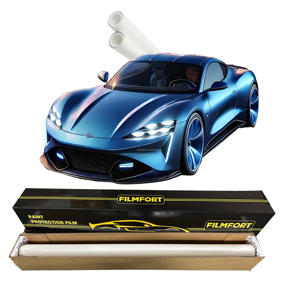 2025 nuovo arrivo auto Ppf vernice protezione faro Tpu pellicola trasparente e opaca Ppf autorigenerante Non ingiallito involucro opaco rotolo di vinile - Product Image 2