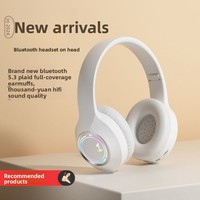Casque M3 lumineux transfrontalier le plus vendu pour 5.3, circum-auriculaire, haute performance, avec fente pour carte, pliable, universel, ANC, IPX3
