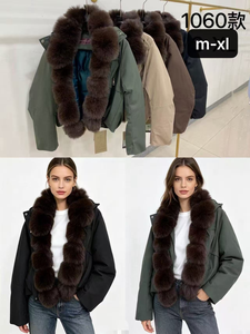 Nuovo Parka in Pelliccia da <span class=keywords><strong>Donna</strong></span> 2026, Modello Corto, Giovanile e alla Moda, Giacca Imbottita Versatile per l'Inverno, Personalizzabile - Product Image 5