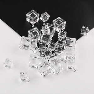 Ornements en acrylique en forme de glaçon 12MM/18MM, accessoires de bijoux DIY, décorations pour la maison - Product Image 4