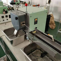 SJ25 laboratoire mini vis unique en plastique granulation ligne de production extrudeuse bureau en plastique recyclage granulation machine pe