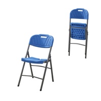 Chaise pliante en plastique pour événements, siège ergonomique incurvé, chaise de banquet portable