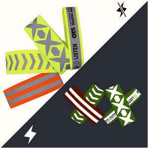 Băng Đeo Tay Phản Quang Có Thể Điều Chỉnh Cao Có Thể Nhìn Thấy Băng Đeo Tay Đai Chạy Bộ Co Giãn Để Chạy Bộ An Toàn Đạp Xe - Product Image 4