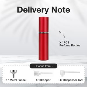 Unique Design Minimalist 5ml 6ml 8ml Aluminum <b>Perfume</b> Decant Bottle with Pump Sprayer Custom Logo & Packaging for Essential Oil - Product Image 5