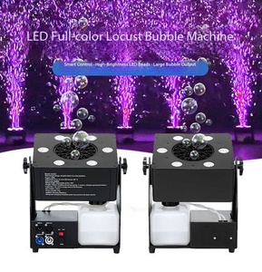 Máquina de Burbujas LED con <span class=keywords><strong>Efectos</strong></span> <span class=keywords><strong>Especiales</strong></span> para Escenarios, 90W, Cabezal Móvil de 180 Grados, para Bodas y Fiestas - Product Image 5