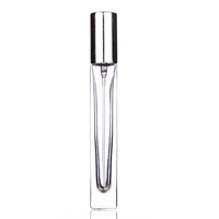 Flacon de parfum vide de voyage personnalisé pour femme, petit flacon en verre transparent de 10 ml