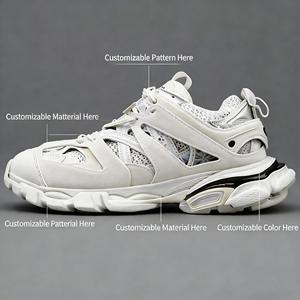 Zapatillas Deportivas de Plataforma con Malla de Calidad, Estilo <span class=keywords><strong>Balenciaga</strong></span>, con Luces LED, para Caminar, Estilo Baloncesto - Product Image 2