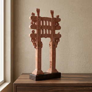 Relieve Arquitectónico del Puerta de Sanchi del Siglo III a. C. – Réplica Histórica del Torana Budista - Product Image 2