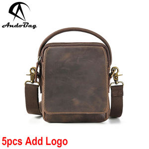 กระเป๋าหนังวัวแท้ AndoBag รุ่น Crazy Horse สำหรับผู้ชาย กระเป๋าสะพายข้าง กระเป๋าถือสไตล์วินเทจ รุ่น 1369 - Product Image 1