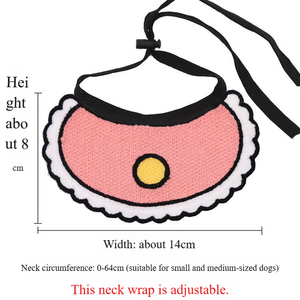 ผ้าพันคอและผ้ากันเปื้อนสุนัขแบบคลาสสิก ผลิตจากผ้าฝ้ายอย่างดี เป็นมิตรกับสิ่งแวดล้อม อุปกรณ์เสริมสำหรับสัตว์เลี้ยง - Product Image 5